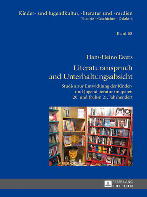 cover image of Literaturanspruch und Unterhaltungsabsicht